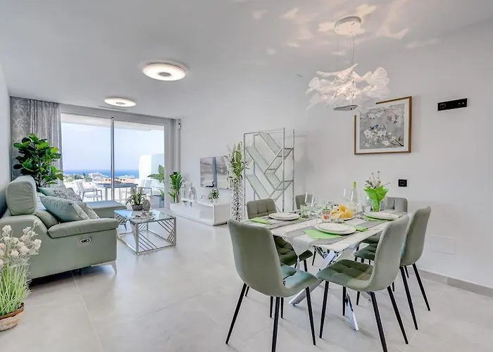 Luxury Apartment. Heated Pool. Ac. Ocean View! Lejlighed Costa Adeje (Tenerife)